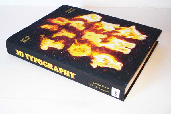 3D Typography Book Cover